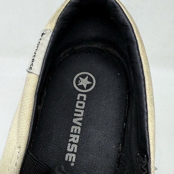 Converse Sailor Jerry Sneakers Mens 9 Tan Multicolor Nautical Slip On Shoes - Picture 12 of 16